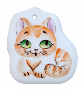 Елочная игрушка Котик