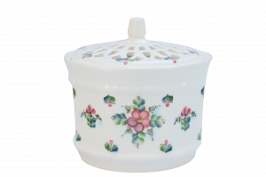 Шкатулка Анютины глазки (вариация росписи)