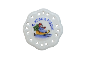 Магнит Ретро (на санях)