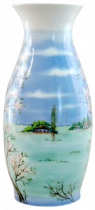 Ваза Мелодия весны (пейзаж)