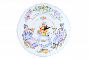 Часы Сказка (чаепитие)