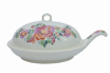 Сервиз для жареной рыбы Край Донской (вариация росписи)